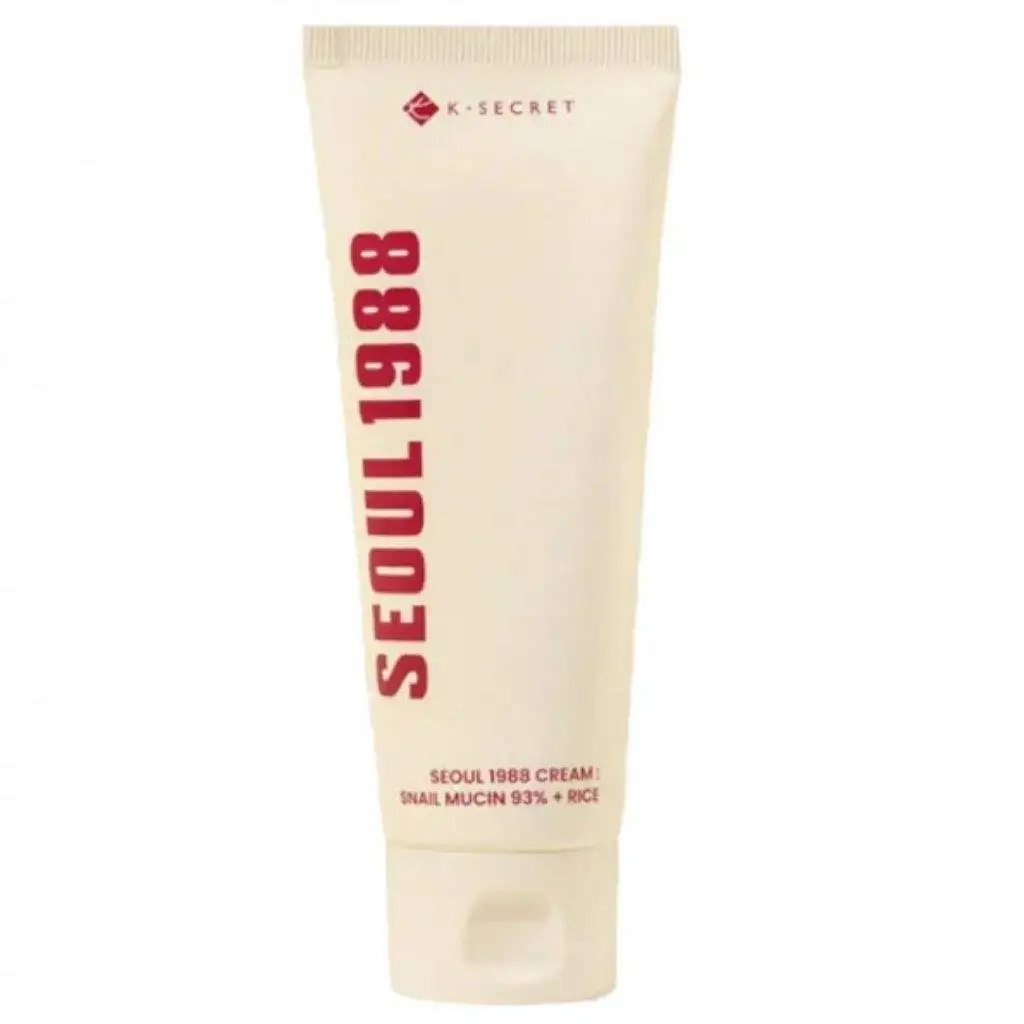 K-SECRET SEOUL 1988 cream  : SNAIL MUCIN 93% + RICE